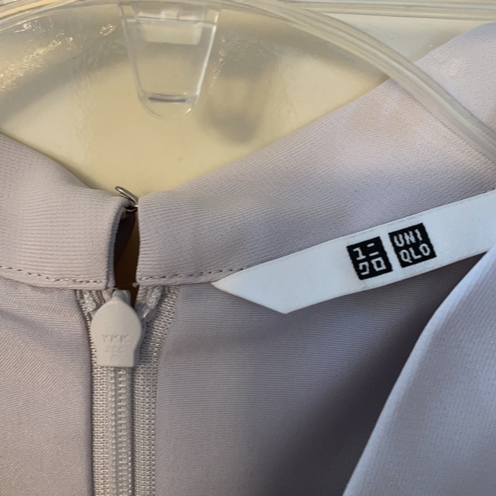 uniqlo tank dress / size S / NWT / light gray - Picture 2 of 3